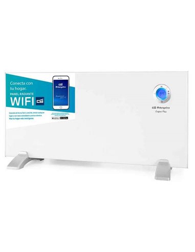 Orbegozo - Panneau Radiant Wi-Fi Intelligent REW 1500 - Commande Vocale - Détection de Fenêtre Ouverte - Programmation Quotidien