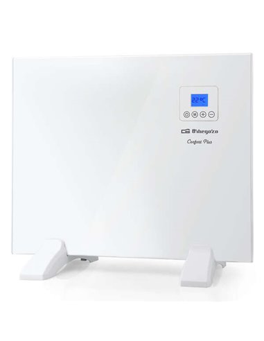 Orbegozo - Panneau Radiant REH 500 a - Design Mince en Blanc - Télécommande - Programmation Quotidienne et Hebdomadaire - Protec