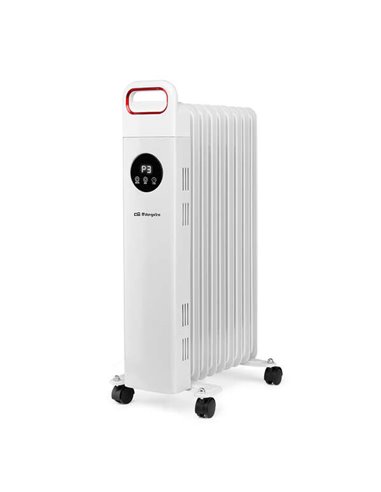 Orbegozo - Radiateur à huile intelligent RAW 2000 - Puissant et programmable avec connexion Wi-Fi - Sûr et silencieux - Facile à