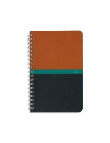 OXFORD HAMELIN Carnet reliure spirale 9x14 cm 100 pages petits carreaux papier 70g