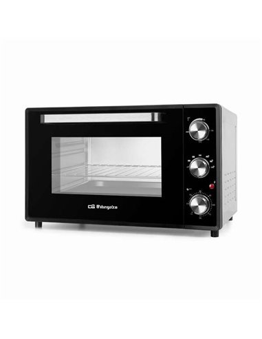 Orbegozo - Four à convection multifonction HOT 606 - Puissance 2000W - Capacité 60L - Minuterie 60min - Éclairage intérieur - Sé