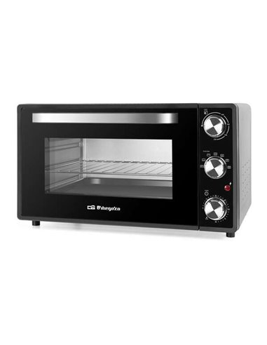 Orbegozo - Four électrique HOT 386 à convection - Puissance 2000W - Capacité 38L - Système de chaleur supérieure et inférieure -