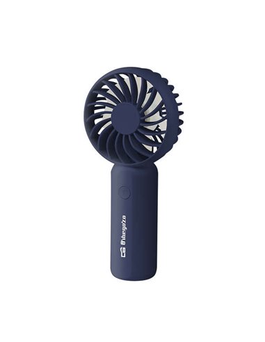 Orbegozo - Ventilateur à Main Rafraîchissant HF 2100 - 3 Vitesses de Ventilation - Puissant et Compact - Léger - Connexion USB-C