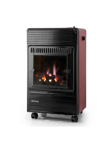 Orbegozo - Poêle à Flamme Bleue HBF 95 - Puissance Maximale 3500W - Idéal pour les Espaces Supérieurs à 25 M2 - Triple Système d