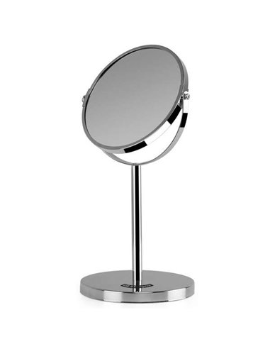 Orbegozo - Miroir cosmétique multi-orientable ES 5100 - Base antidérapante - Finition chromée - Double face avec grossissement X