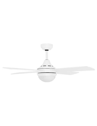 Orbegozo - Ventilateur de Plafond Intelligent CPW 03120 - Contrôle WiFi et Télécommande - 3 Vitesses Réversibles - Lumière LED a