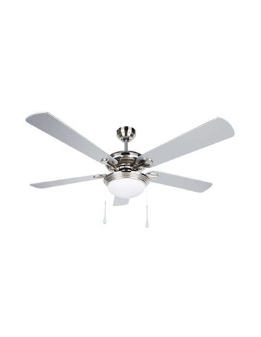 Orbegozo - Ventilateur de plafond avec lumière CP 83132 - Silencieux et efficace - 5 pales réversibles - 3 vitesses de ventilati