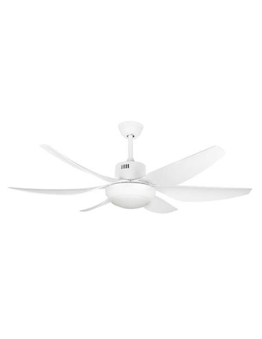 Orbegozo - Ventilateur de Plafond CP 100138 avec Lumière LED - Moteur DC Faible Consommation - Fonction Réversible - Minuterie -