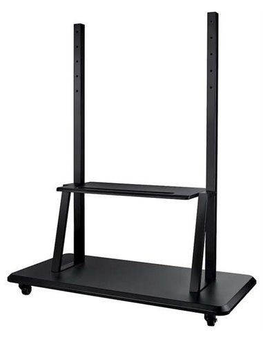 Optoma - Support mobile ST01 pour tableau blanc interactif Optoma - 65"-86" - Plateau de rangement - Poids max.