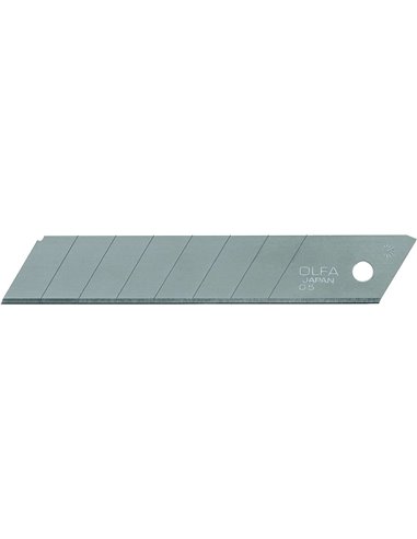 Olfa - Pack de 10 Lames de Rechange pour Cutters Olfa - - 8 Segments - Largeur 18mm