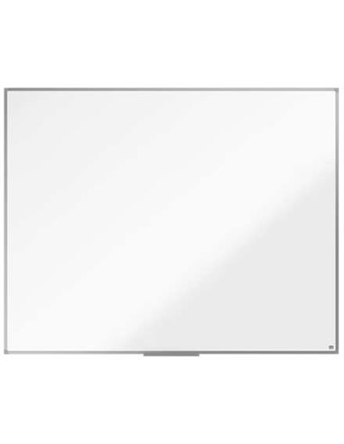 Nobo - Tableau blanc magnétique Essence en acier 1500x1200 mm - Cadre en aluminium anodisé - Plateau marqueur - Couleur blanc