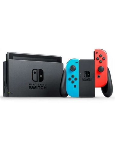 Nintendo - Switch Néon Bleu/Rouge