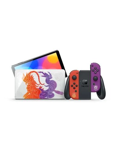 Nintendo - Console Nintendo - Switch Oled Pokémon Édition Écarlate & Violet