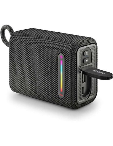 NGS - Roller Furia 1 Enceinte Bluetooth 15W TWS - Autonomie jusqu'à 9h - Résistance à l'eau IPX6 - Couleur Noir