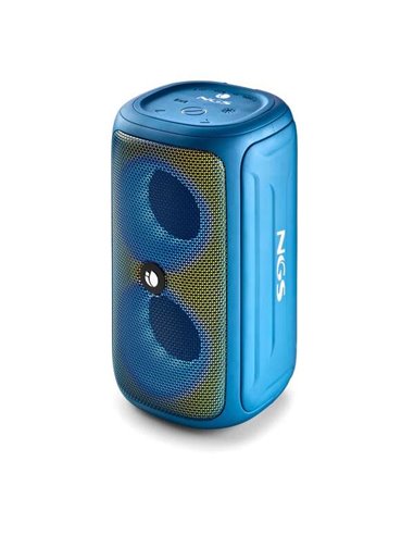 NGS - Enceinte Bluetooth Roller Beast 32W TWS - Éclairage RGB - Autonomie jusqu'à 30h - Résistance à l'eau IPX5 - Sangle de tran