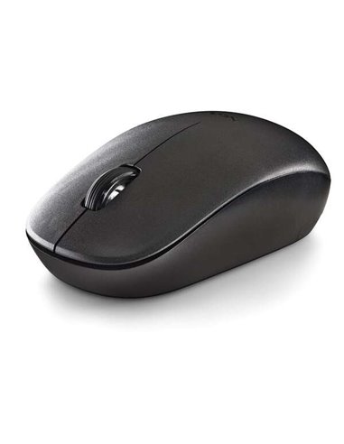 NGS - Souris sans fil avec touches silencieuses - 2 boutons - Ambidextre - Couleur Noir