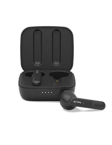 NGS - Écouteurs intra-auriculaires Bluetooth 5.3 TWS Artica Move Black - Mains libres - Assistant vocal - Autonomie jusqu'à 7h -