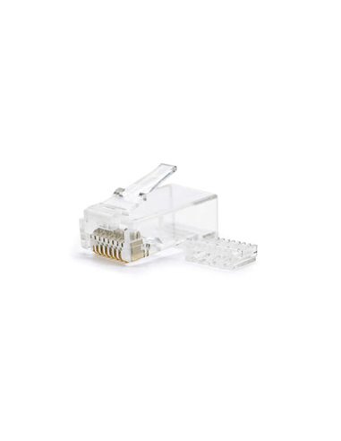 Nanocable - Pack de 50 Connecteurs RJ45 8 fils Cat.6 - Couleur Transparent