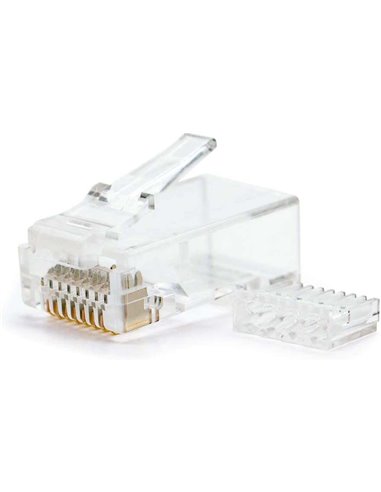 Nanocable - Connecteur pour câble réseau RJ45 Cat.6 UTP 8 fils 10 unités.