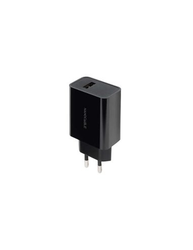 Nanocable - Chargeur USB 5V/2.1A - Couleur Noir