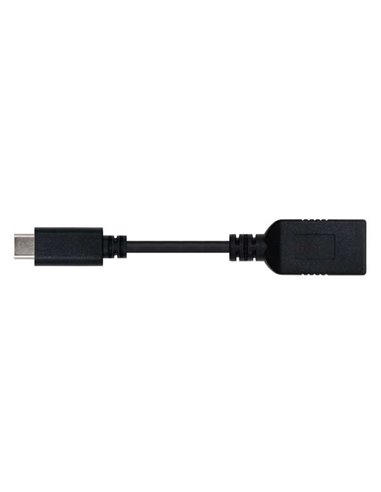 Nanocable - Câble USB-C 3.1 Gen 1 5Gbps Mâle vers USB-A Femelle 15cm