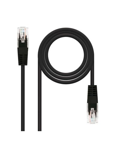 Nanocable - Câble réseau RJ45 CAT.6 UTP AWG24 Patch Cord - 30 cm - Couleur Noir