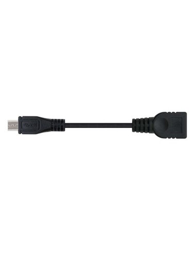 Nanocable - Câble Micro USB 2.0 OTG Mâle vers USB-A Femelle 15cm