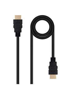 Nanocable - Câble HDMI v2.0 Mâle vers HDMI v2.0 Mâle 5m - 4K@60Hz 18Gbps - Couleur Noir