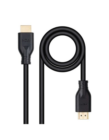 Nanocable - Câble HDMI V2.0 4K@60Hz 18Gbps CCS 7m - Noir