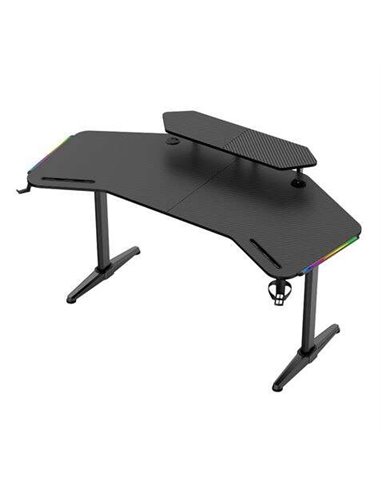 Muvip - Table de jeu PRO1500 XL en fibre de carbone - Lumière sonore RVB