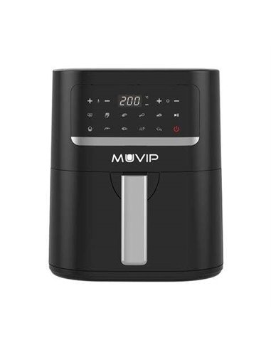 Muvip - Friteuse à air chaud 4,5 L 1600 W Écran Tactile - 10 Programmes Préréglés - Cuisine avec 80% de Graisse en Moins - Marmi