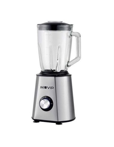 Muvip - Mixeur en Verre Inox 1500W 1,5 Litre