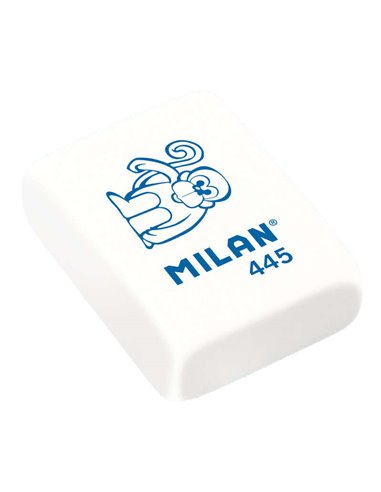 Milan - Gomme rectangulaire 445 - Fil d'Ariane - Caoutchouc synthétique - Dessins d'enfants - Couleurs assorties