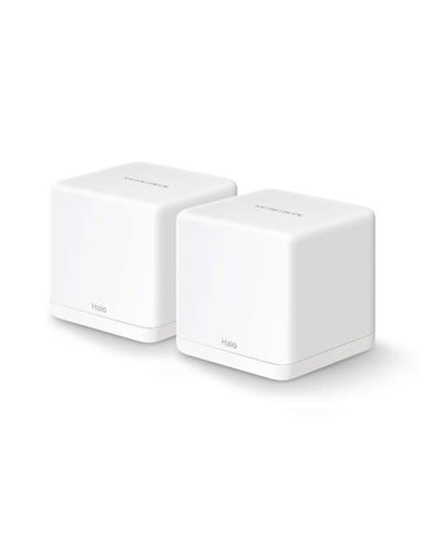 Mercusys - Système Wi-Fi double bande H30G Mesh AC1300 - 2 unités Halo - Itinérance ininterrompue