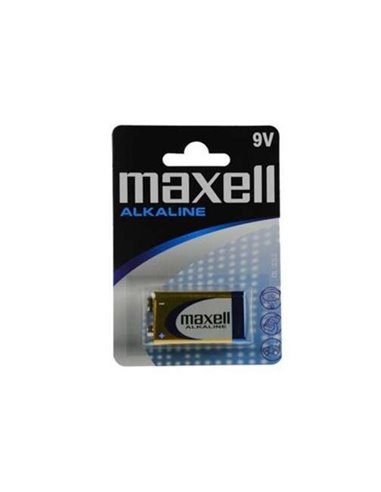 Maxell - Pile alcaline LR09 9V