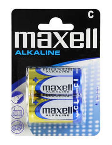 Maxell - Pack de 2 Piles Alcalines LR14 C