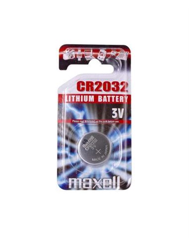 Maxell - Pack de 1 pile bouton au lithium CR2032 3V