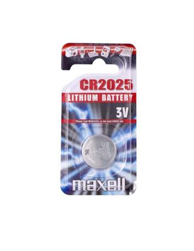 Maxell - Pack de 1 pile bouton au lithium CR2025 3V