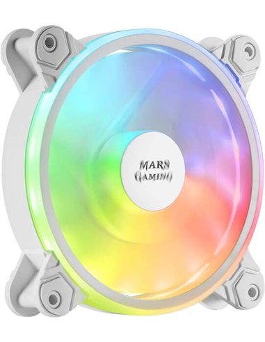 Mars Gaming - Ventilateur 120 mm - Double éclairage ARGB - Vitesse max. 1100 tr/min