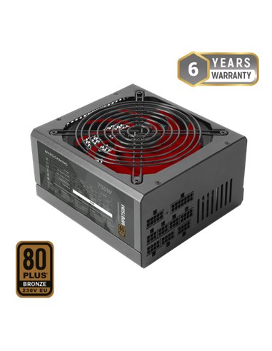 Mars Gaming - Alimentation ATX MPB750M 750W - Efficacité professionnelle - Silence absolu - Alimentation assurée - Conception de