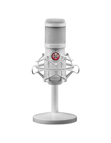 Mars Gaming - Microphone USB Professionnel Cardioïde et Omnidirectionnel MMICX - Câble 2m