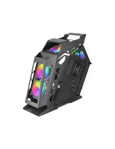 Mars Gaming - Contrôleur Chroma ARGB - Mesure en mm : 540x234x500 - Éclairage RGB adressable + 39 Modes d'éclairage - Double fen