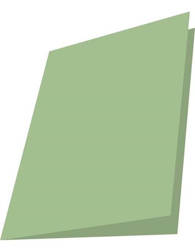 Mariola - Pack de 50 Sous-Dossiers Cartonnés 180gr - Format Folio - Fente de Fixation - Coloris Vert