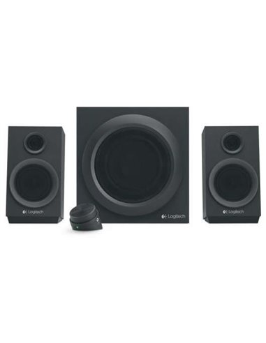 Logitech - Système d'enceintes Z333 2.1 80 W - Caisson de basses 24 W - Jack 3,5 mm + Entrée RCA - Couleur Noir