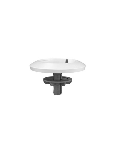 Logitech - Support de base de microphone Rally - Tables entre 20 et 50 mm d'épaisseur - Convient aux plafonds - Couleur blanche