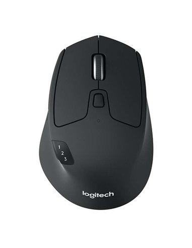 Logitech - Souris Bluetooth sans fil M720 Triathlon 1000dpi - 7 boutons - Utilisation droitier - Couleur Noir