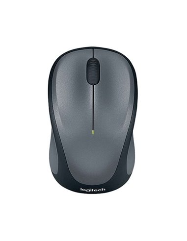 Logitech - Souris sans fil M235 1000dpi - 3 boutons - Utilisation ambidextre - Couleur gris