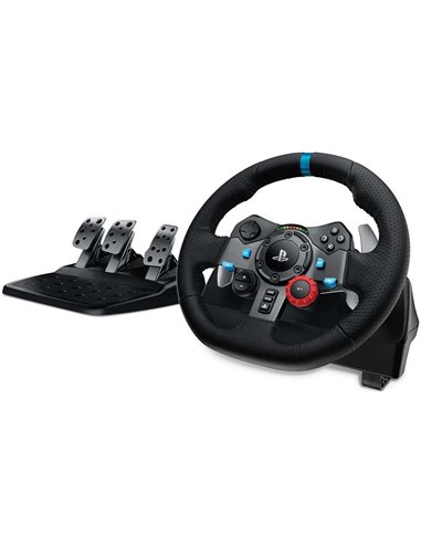 Logitech - Ensemble volant et pédales G29 Driving Force Compatible avec PS3, PS4, PS5 et PC - Rotation 900º - Effet retour de fo