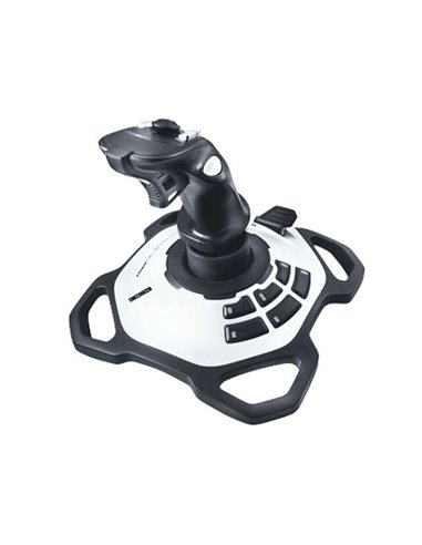 Logitech - Joystick USB Extreme 3D Pro - 12 Boutons Programmables - Déclencheur Rapid-o - Ergonomique - Base Solide et Stable - 