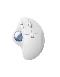 Logitech - Souris Trackball sans fil Ergo M575 USB 2000dpi - 5 boutons - Utilisation droitier - Coloris blanc